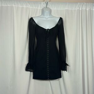 Forever 21 black mini dress